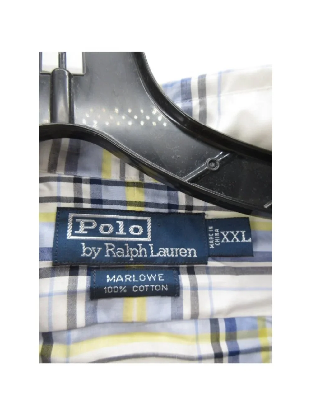 Polo Ralph Lauren Shirt XXL Marlowe Button Up Plaid Pony Preppy Woven